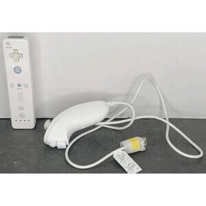 Wii Remote W/ Nunchuck RVL004 Tested